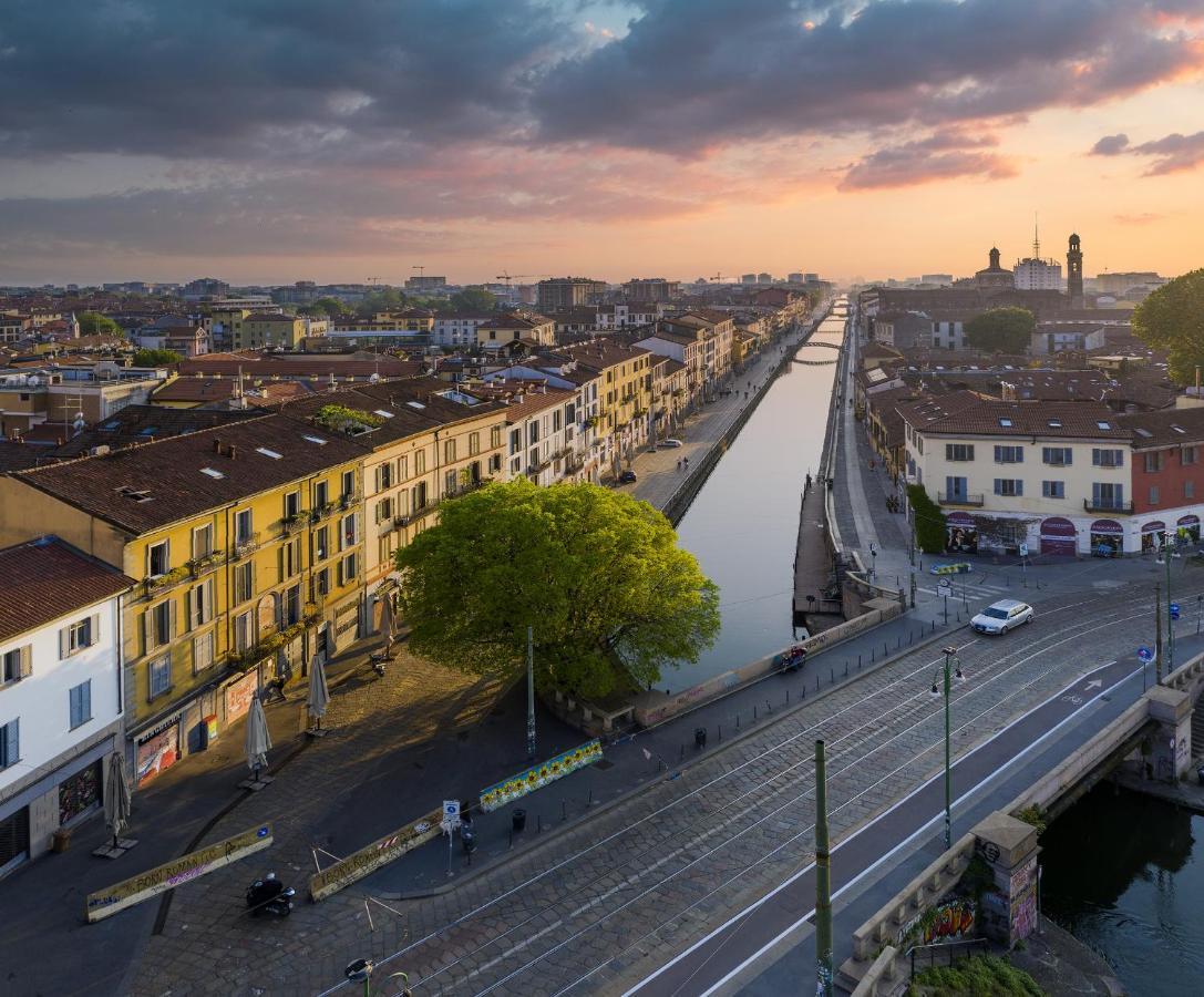 ミラノNavigli-Duomo Exclusive Design Loft Su Due Piani Con Wifiアパートメント エクステリア 写真